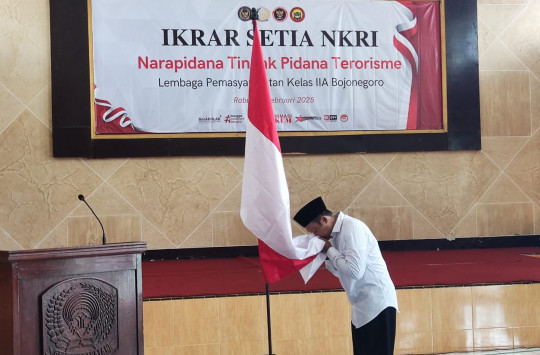 Kalapas Bojonegoro: Ikrar NKRI Adalah Awal Dari Proses Reintegrasi